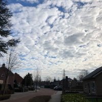 Mooie lucht boven Staphorst